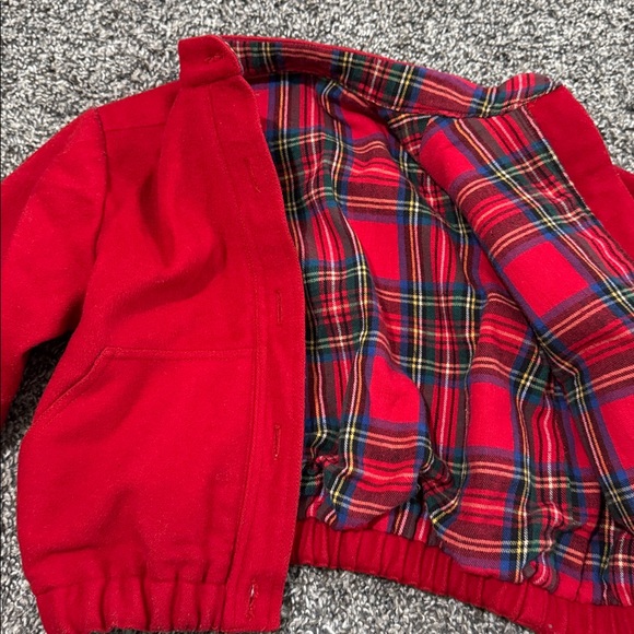 Red Button-Up Jacket - Picture 2 of 2